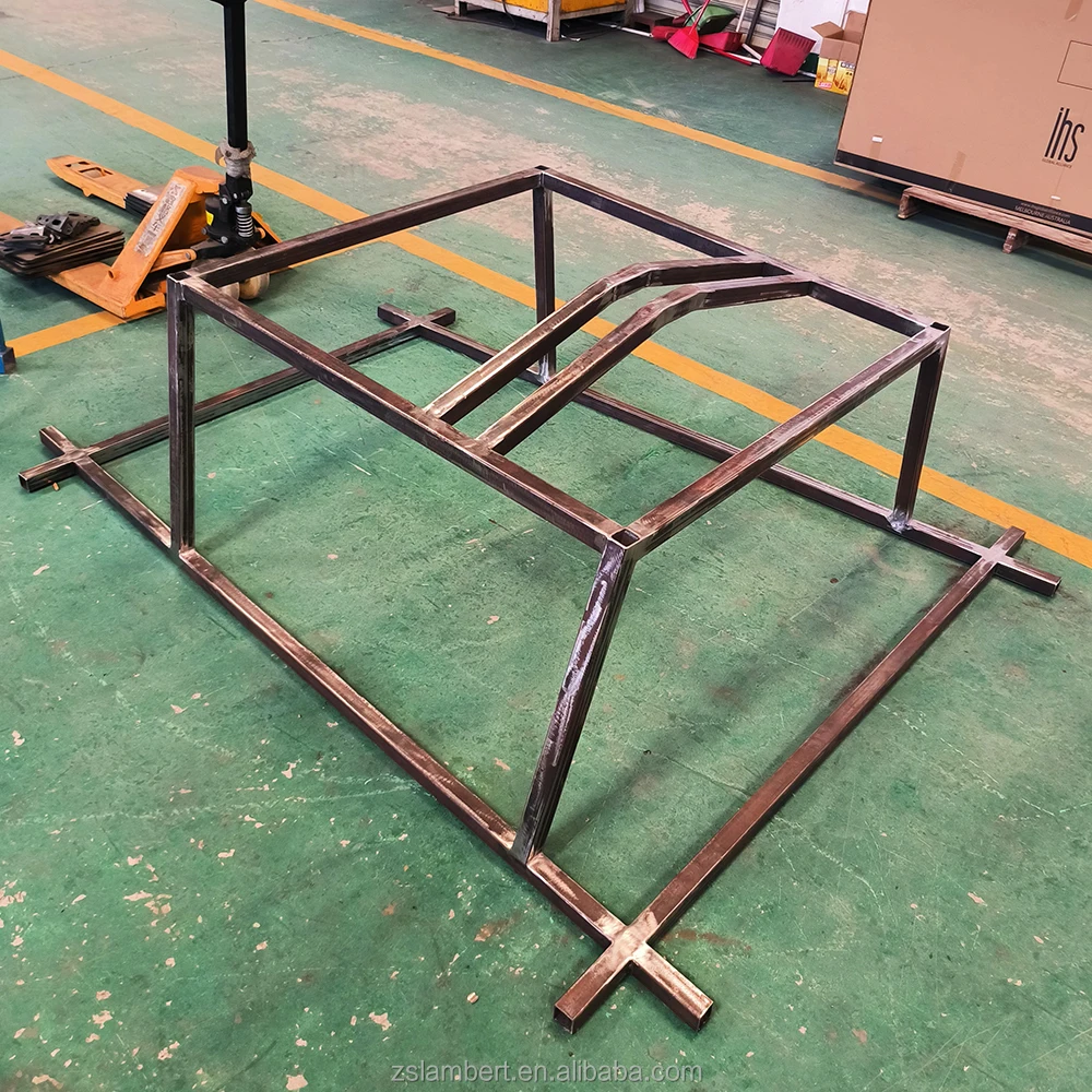 OEM Custom Metal Products Sheet Metal Fabrication Stainless Steel Frame Laser Cutting Bending and Tube Welding Forming Services