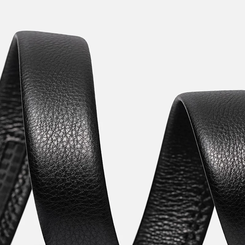 Оптовая продажа с завода ремешок храповым механизмом из итальянской воловьей кожи без пряжки