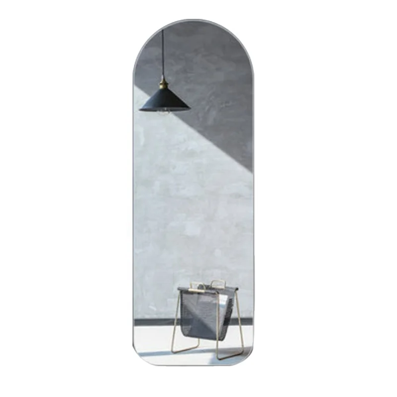 New Design Full-length mirror with hanger rotate upright bedroom household dressing fitting mirror Floor mirror