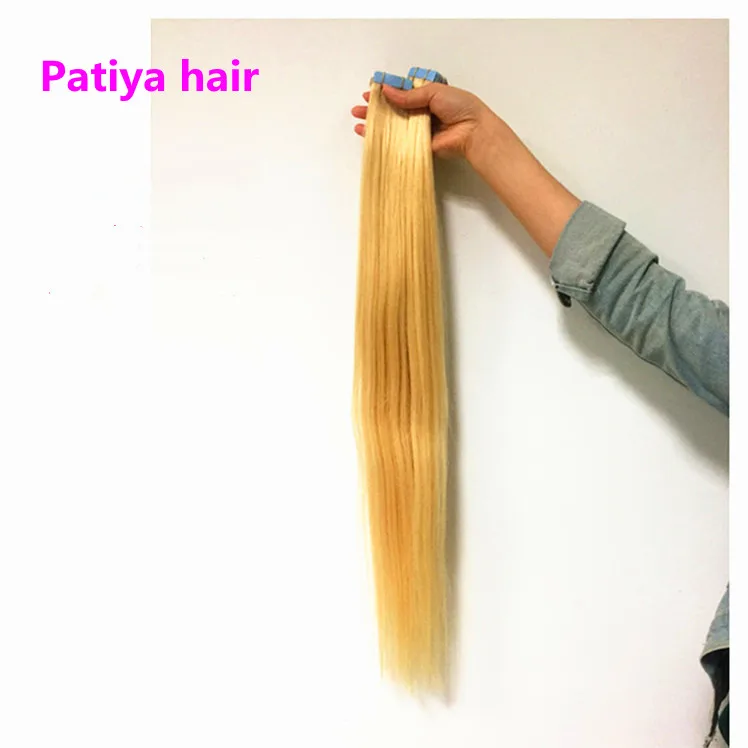 Dropshipping Products 2024 Hair Silky Straight 613 Tape Ins Double Drawn Vietnamese Raw Tapes Hair Tape In Extensions 100 Human