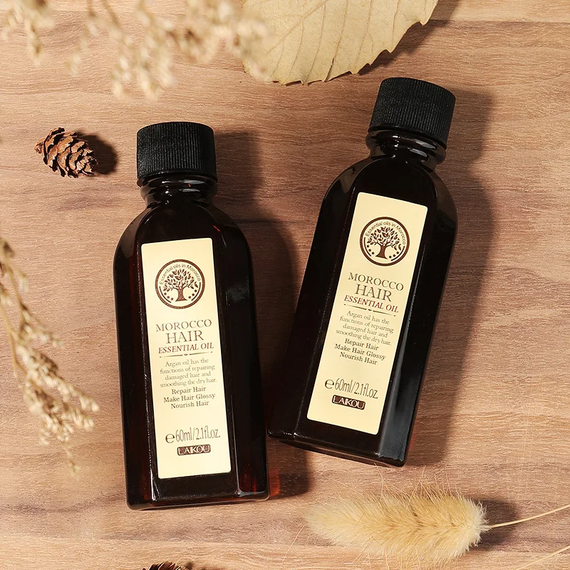 Moroccan hair care essential oil 60ml, smooth, dry, and frizzy, no wash hair conditioner hair care products