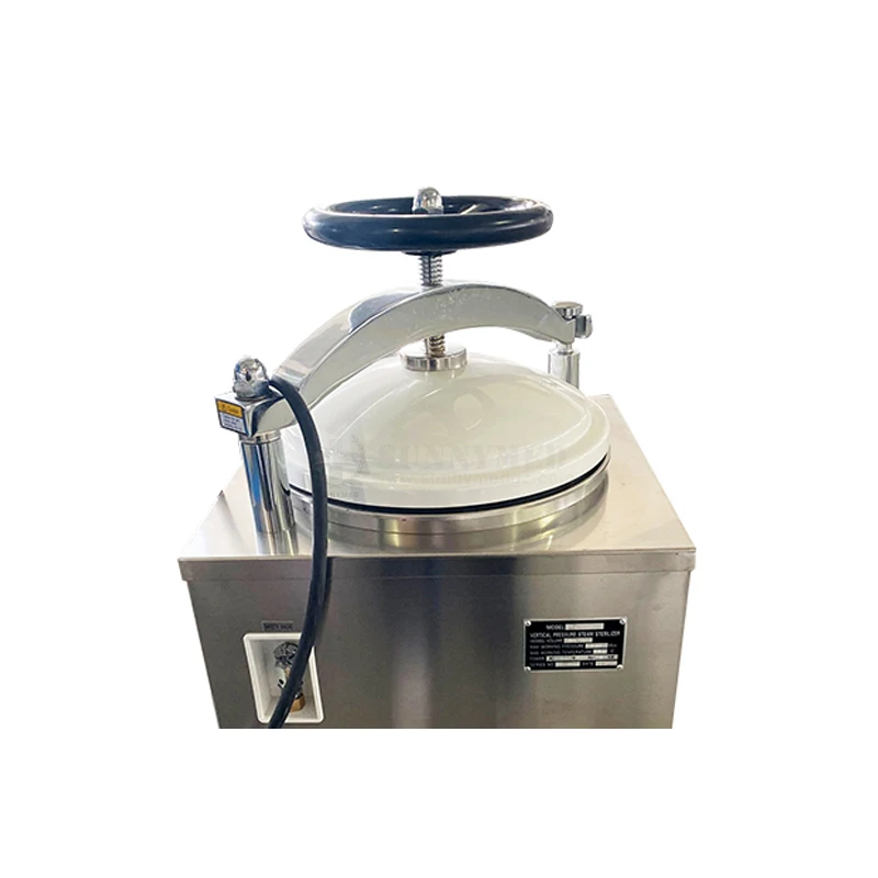 SY-T020 Sterilizer Vacuum Package Canning Food Meat Automatic Food Sterilizers 100L 150l Vertical steam retort autoclave Steam