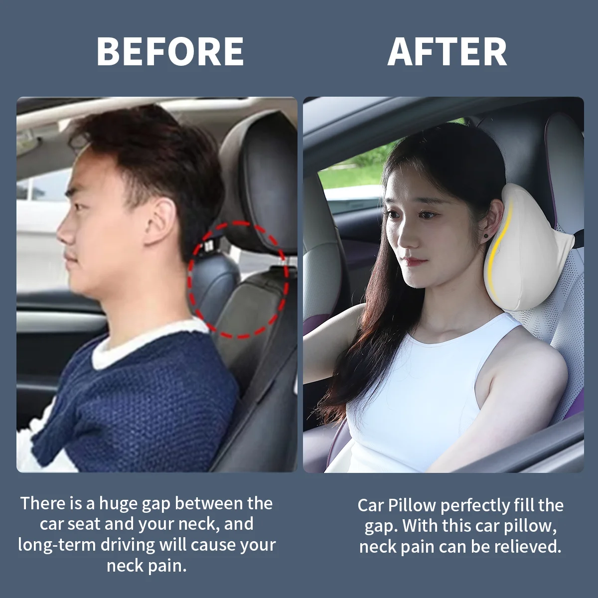 OEM ODM new breathable ergonomic backrest seat headrest sleep cushion ergonomic lumbar support car seat cushion