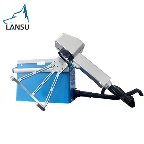 Factory Direct Light Weight 6KG 20w/30w Handheld laser marking machine for Coin and metal engraving