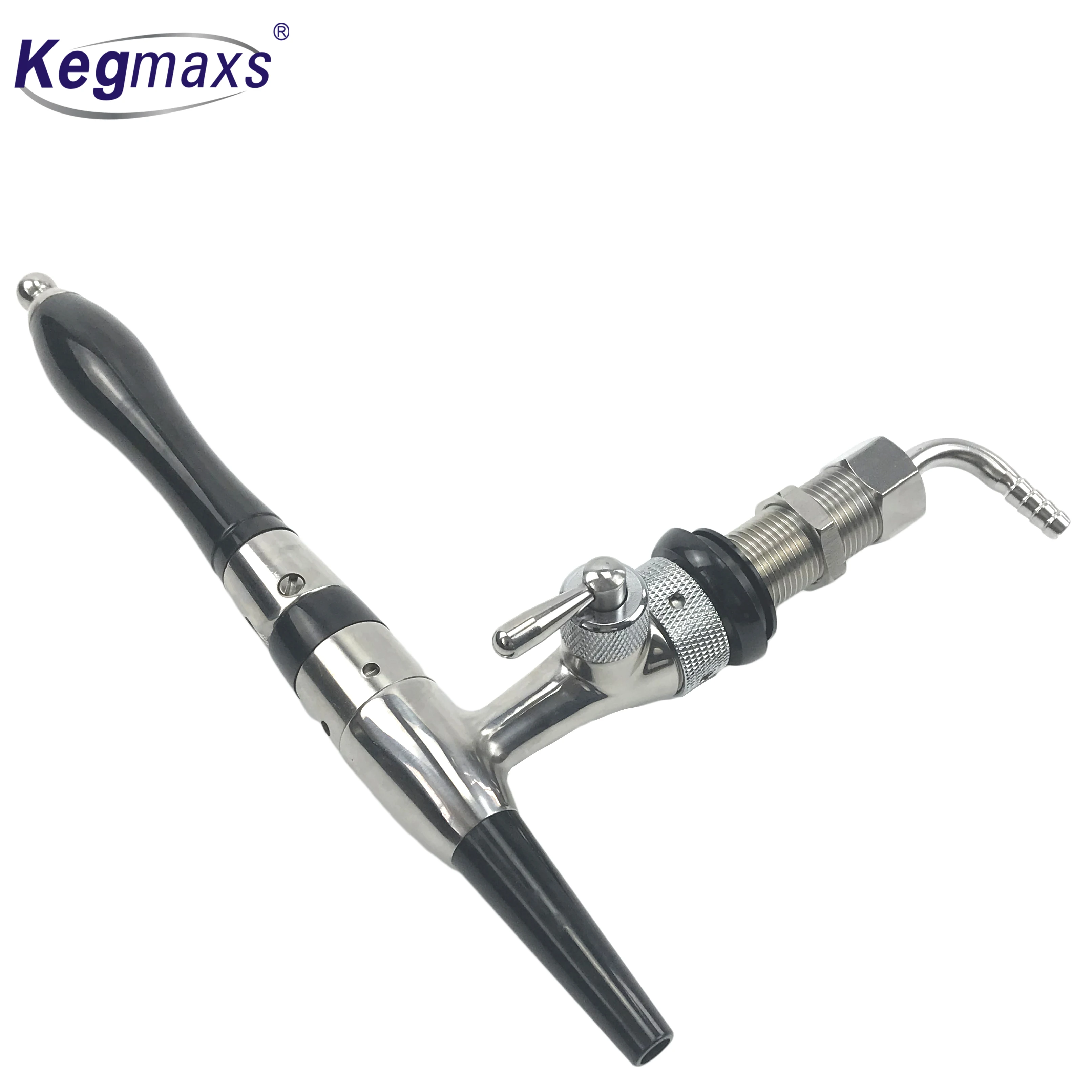Kegmaxs Good Stout Faucet/Nitro Tap Coffee 304SS for Homebrew Beer Mini Keg Corny Drip Tray Cleaning Keg Malt Mill Ball Lock Keg