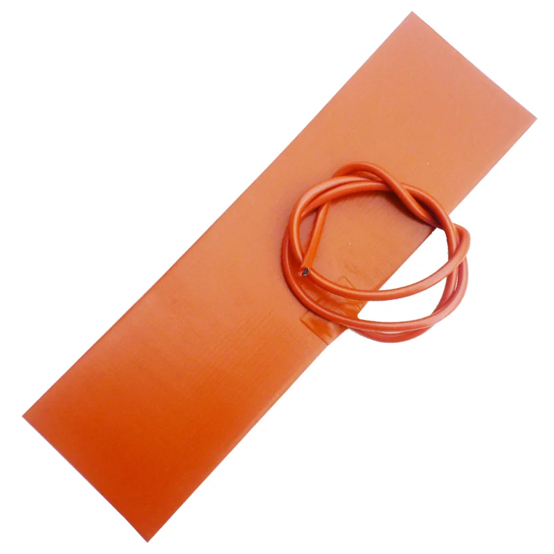 china manufacturers 12 volt 5w electric silicone rubber flexible heater element