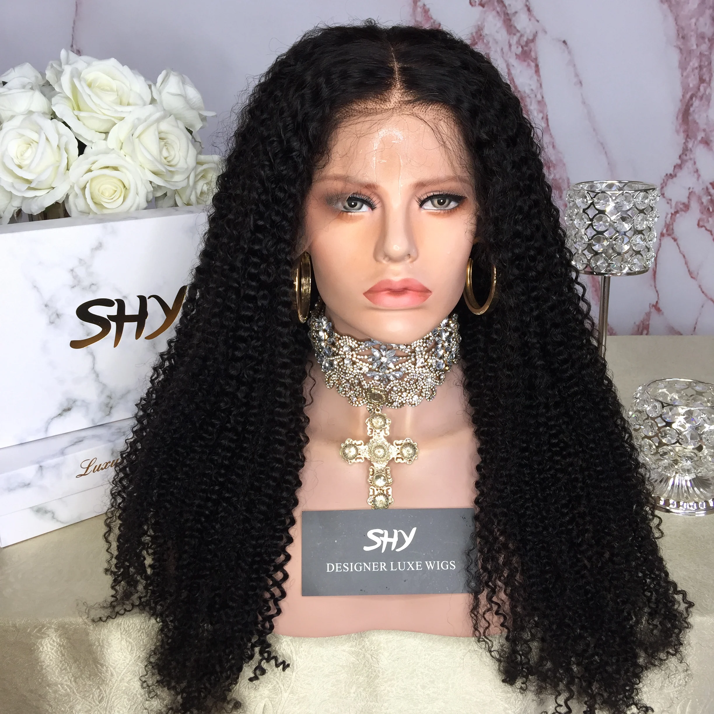 Hd Lace Frontal Wig 13x6 Lace Front Human Hair Wigs Transparent for Black with Baby Women DHL Western Swiss