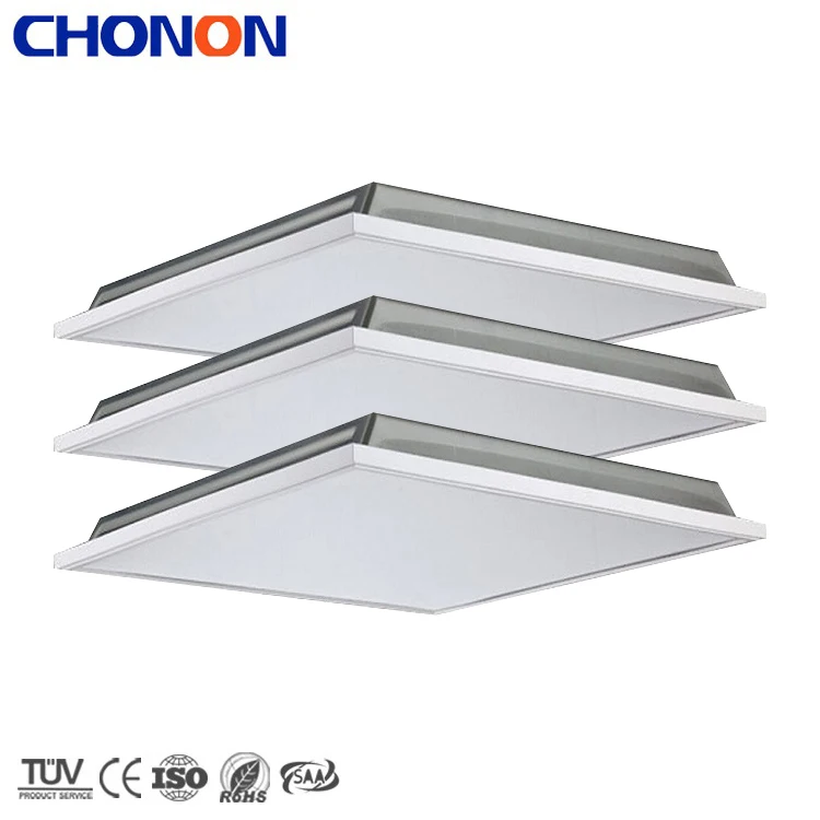 Indoor Panels Lighting 36W Bright Commercial Ultra Slim Flat Square Recessed Led SMD Ceiling Panel Light For Office