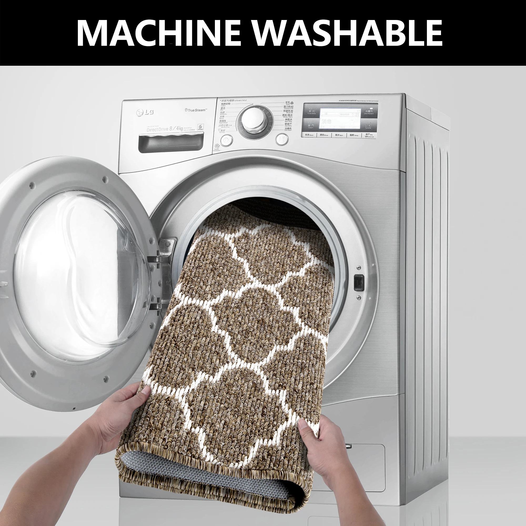 New Absorbent  Machine Washable  Door Mats for Living Room