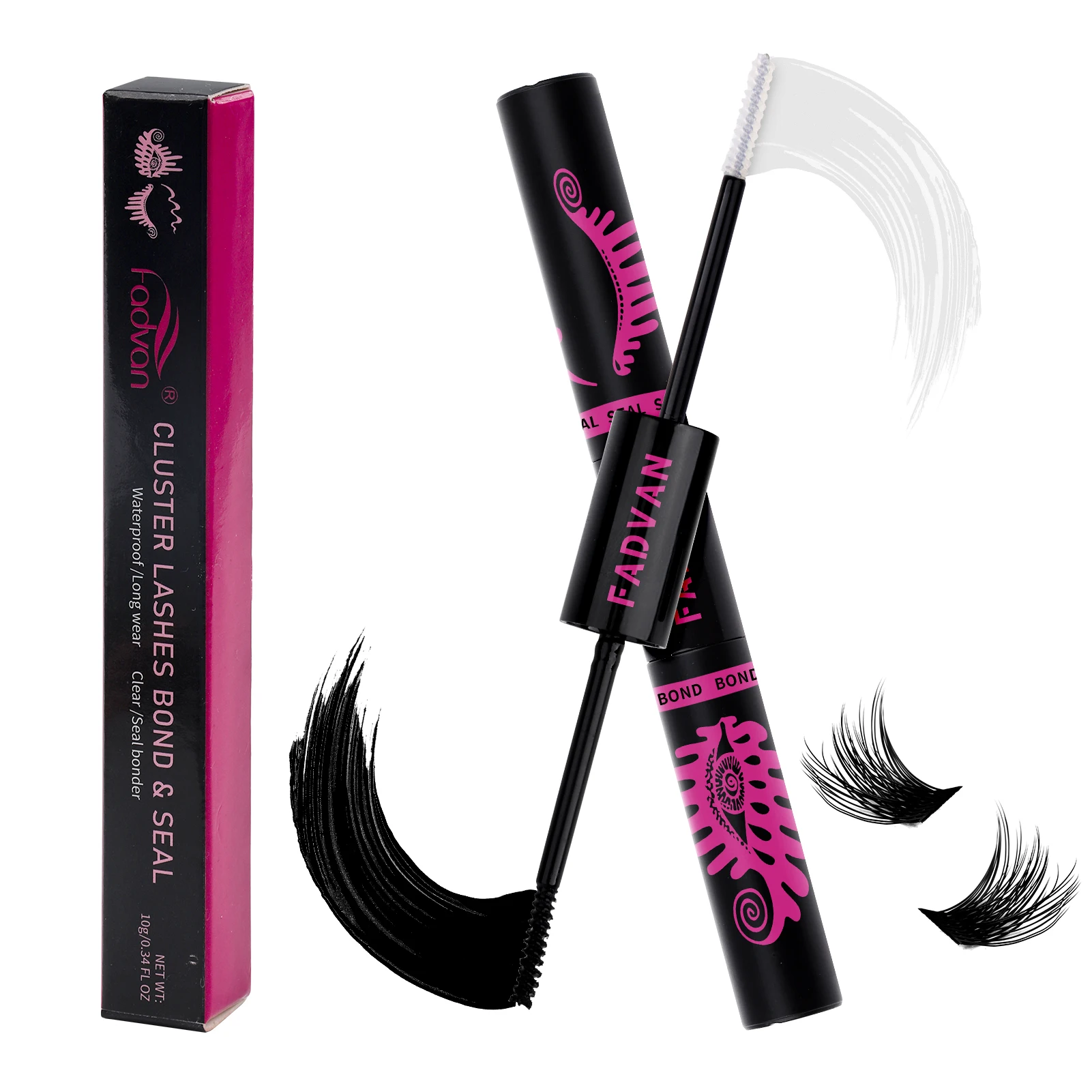 High Quality Diy Lashes Glue private Label Individual Cluster Lashes Glue Sticky False Lash Individual Diy Eyelashes Glue