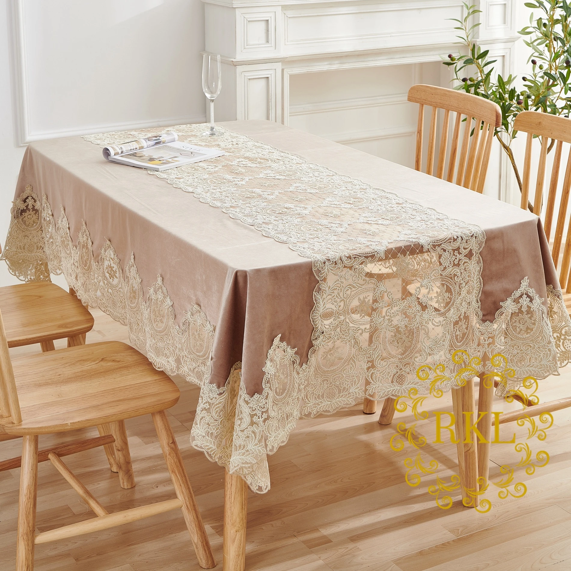 Beautiful Tablecloth Tablecloths Modern Minimalist Velvet Table Cloth Table Decoration Dining Table Cover