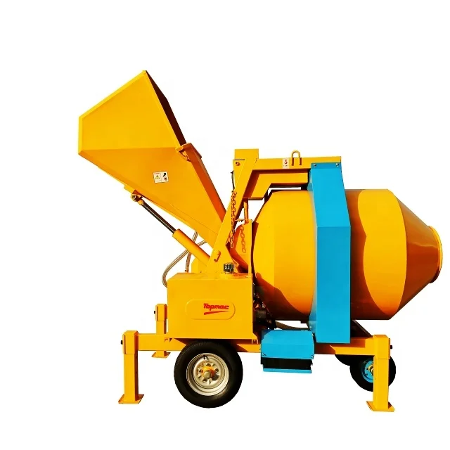 
All Hydraulic Fed Concrete Mixer (Euro Standard)Portable Gas-Powered Concrete Mixer, Model# T750 