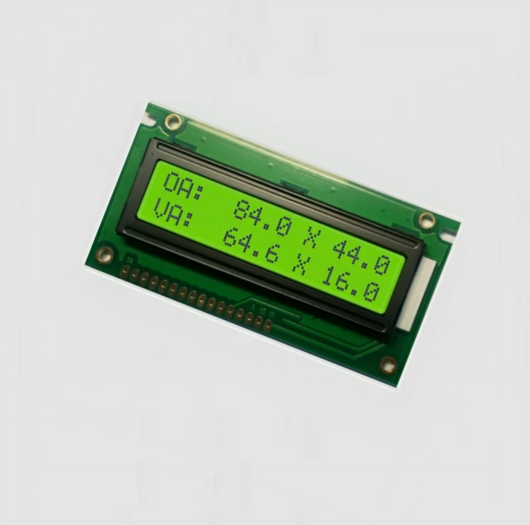 3 дня выполнения 2,6 дюймов 1602 линейный ЖК-дисплей 84x44 мм STN желтый зеленый 16*2 ЖК-модуль st7066u 5 в 16x2 2 2x16 рядный ЖК-параллельный интерфейс
