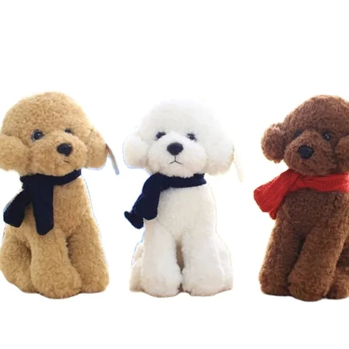 High quality popular lovely poodle stuffed animal dogs plush toys for sale  Plush Stuffed dog Toys Baby Soft Animal