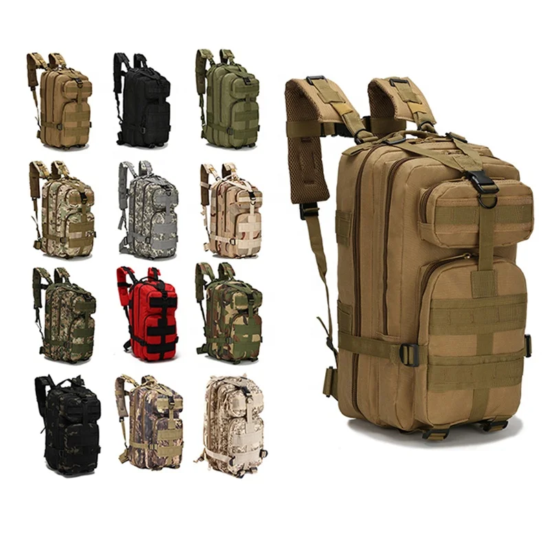 Walking Zipper Emt Responder Admin Black Molle System Rucksack Bags Tactical Backpack No Shipping Fee 25L-30L