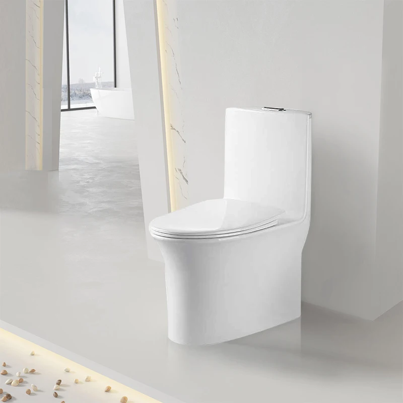 Cheap Sanitary Ware Bathroom Ceramic Wc Toilet Set Washdown One Piece Toilet Water 250mm  Closet