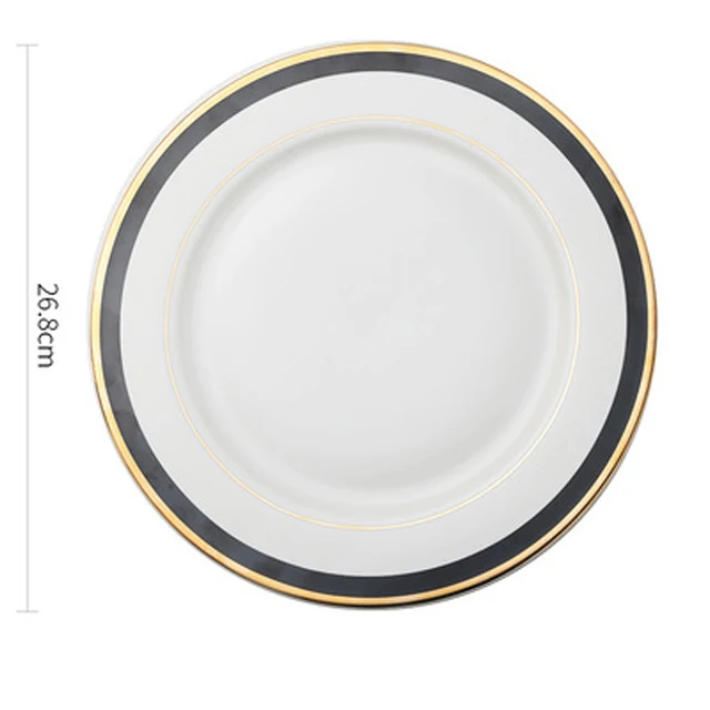 Drop Resistant High Heat Resistance Assiettes En Melamine dish Dinner Plates