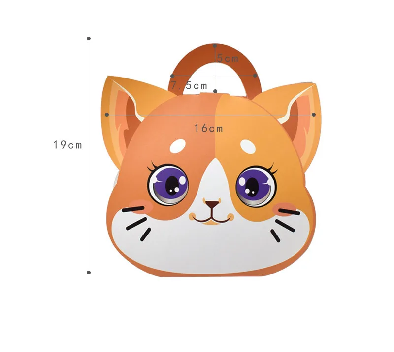 Craft Paper Small Bread Cook ies Chocolate Shipping Boxes Custom Logo Cake Boxes In Bulk Donut Candy Box Packaging