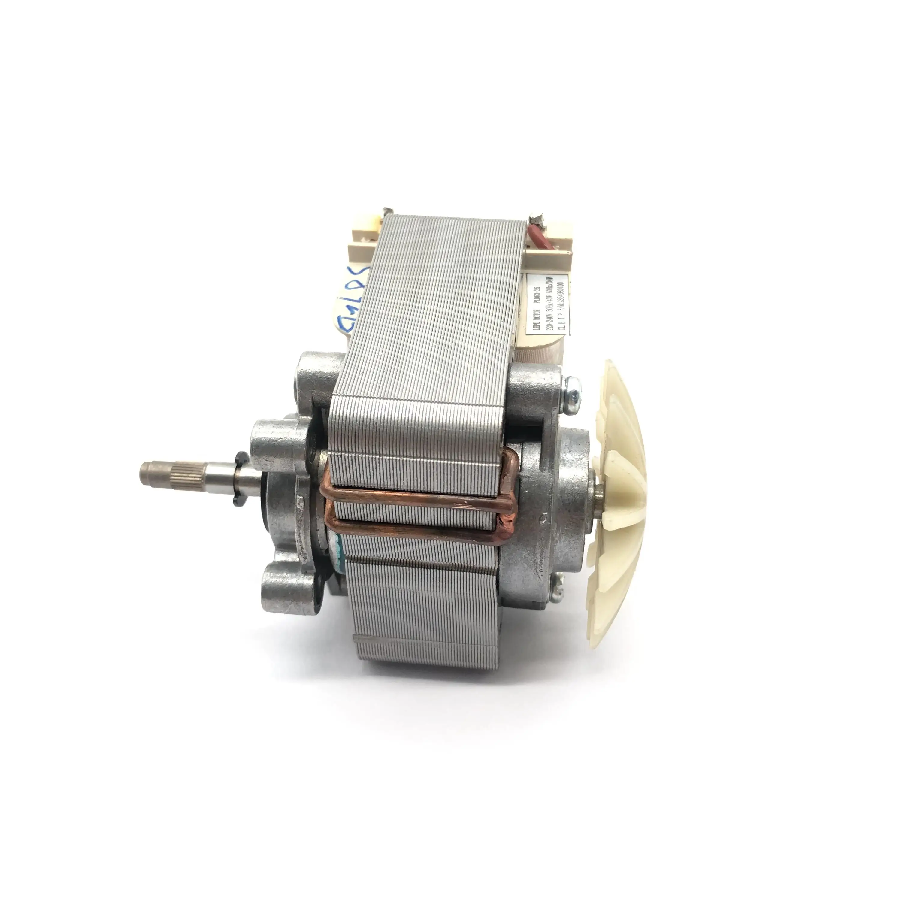 AC type of 63 series shaded pole motor washing machine dryer turbo fan motor with small blade 34W