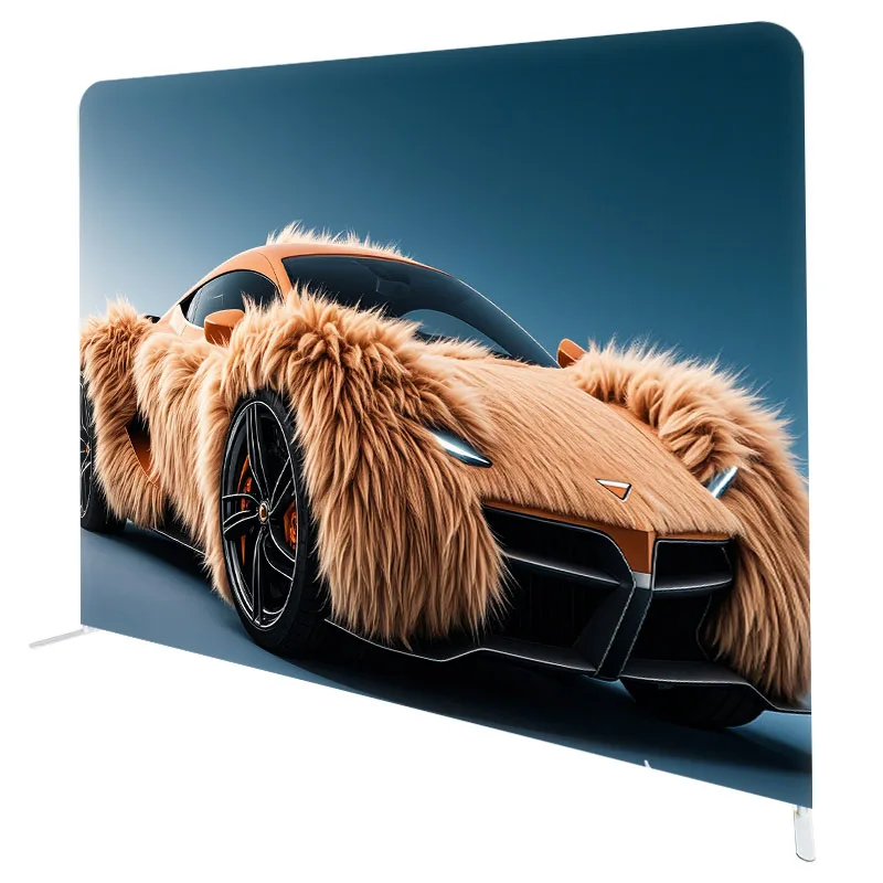 High Quality Portable Trade Show Equipment Durable Aluminium Plastic Foldable Pop-Up Counter for Advertising Promotions