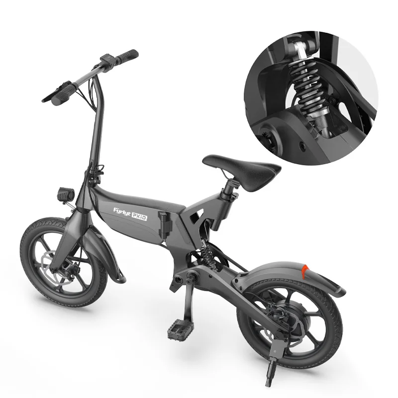 P2 Folding 20 Inch Removable Battery New Design 16 Inch Pedal Assist Electric Bike Bicycle