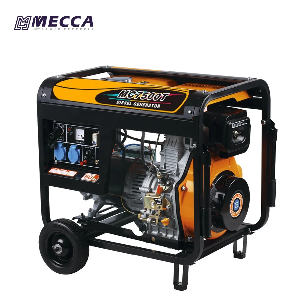 Factory Supply Gasoline Portable Diesel Inverter Generator Small Voltage 5KVA 6KVA 8KVA 10KVA