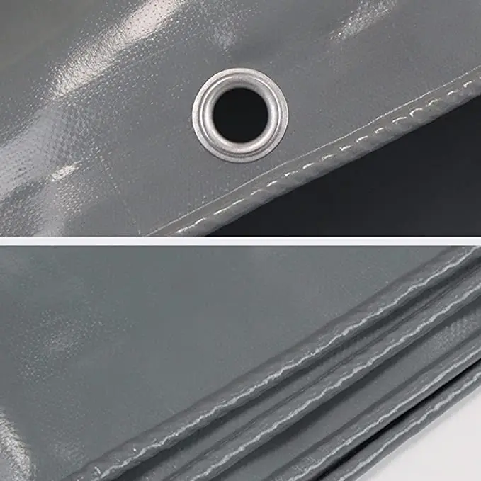 PVC Tarpaulin Truck Tarps Sheet With Eyelet Heat Sealing /Sewing Heavy Duty Oil Covers 1000D