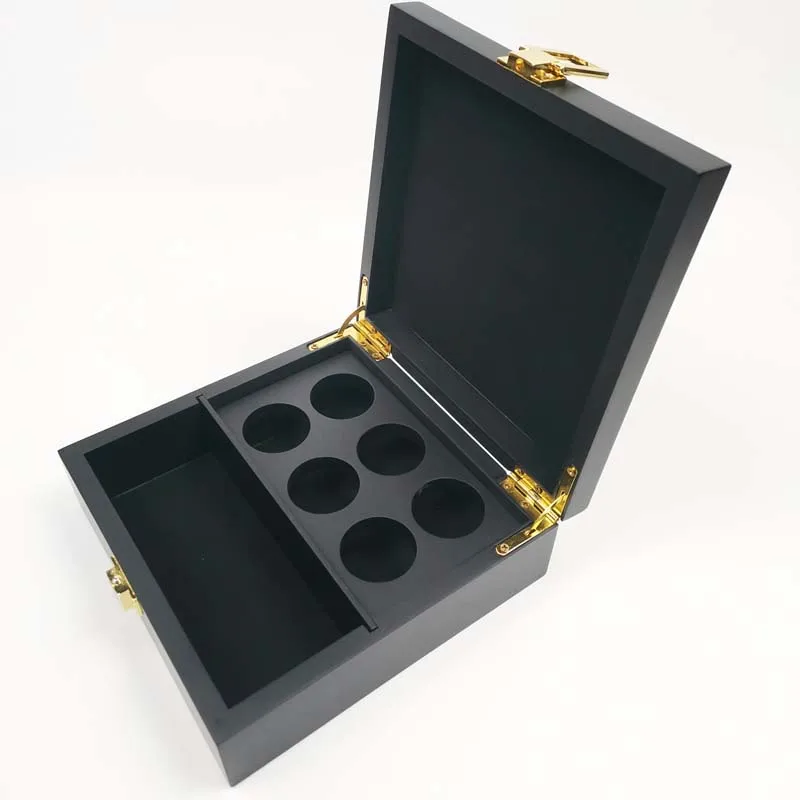 Custom Size Wholesale Wooden Coffee Capsule Storage Package Box Wood Packaging Box