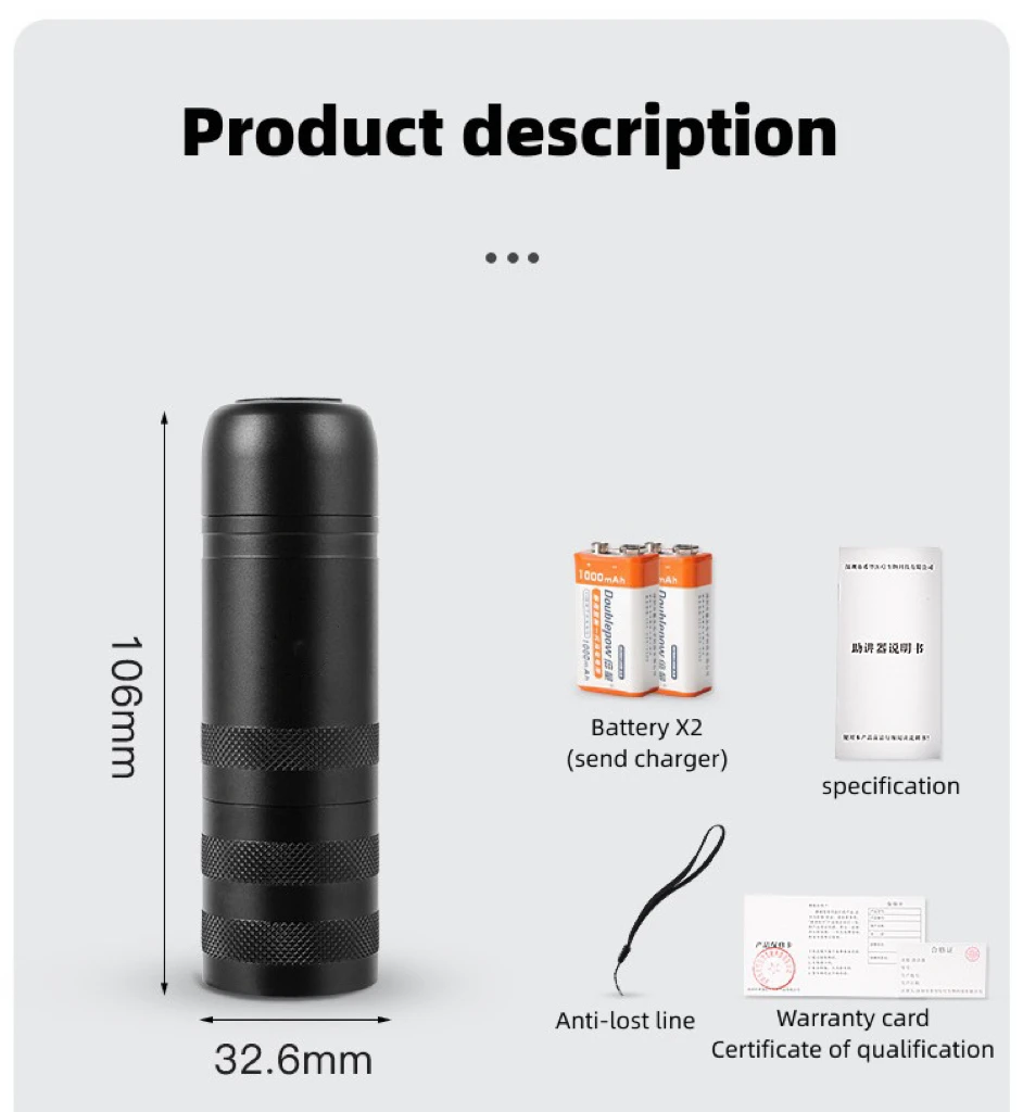 Hope Medical electronic laryngeal aid Articulator total laryngeal gas incision artificial laryngeal speech generator