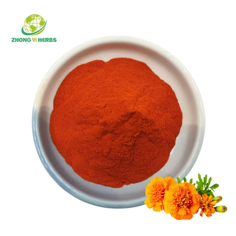 Natural Marigold Extract Lutein And Zeaxanthin 5% Lutein Powder For Eyes