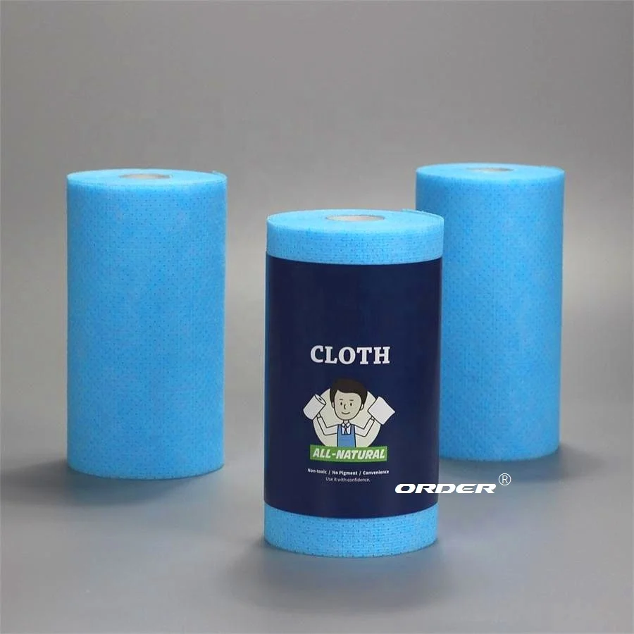 Multi-popurse Loofah Reusable Frosted Kitchen Dish Cleaning Cloths PP Nonwoven Wipes