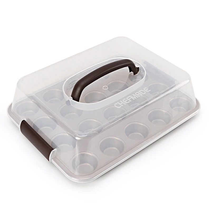 Family Big Capacity 20 Cup Non-stick Mini Cupcake or Muffin Baking Tray