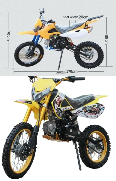 4 Stroke Dirt Bike MX Motocross Enduro 125cc 150cc Off-road Trail Bike Motorcycle