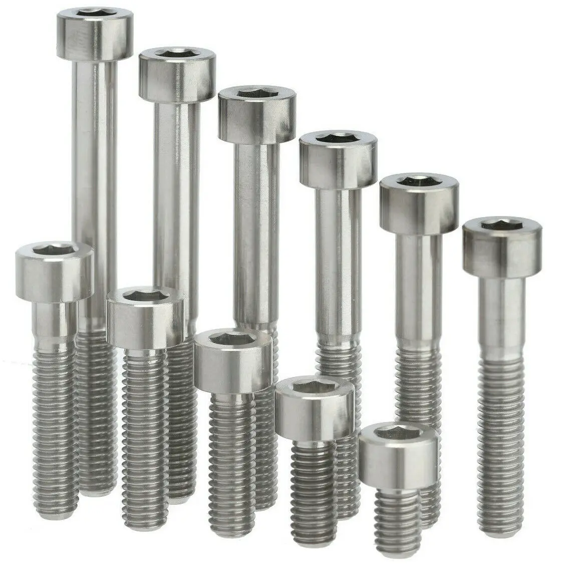M3 M4 M5 M6 M7 M8 10 15 20 25 30 35 40 45 50 55 60mm Taper Cone Socket Head Titanium Bolts