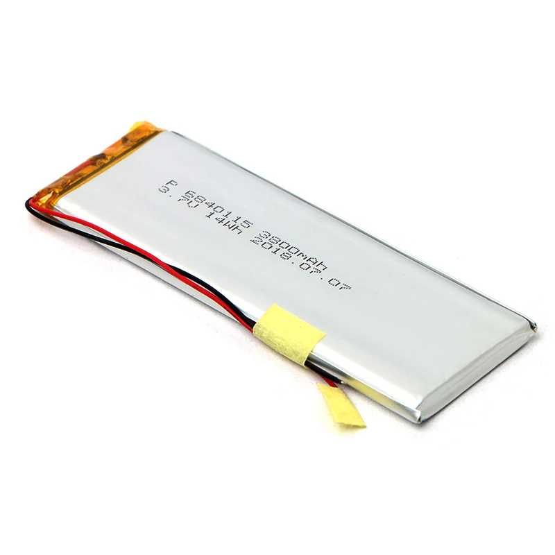 Lithium battery manufacturer rechargeable 3.7v 3800mah lipo battery cell