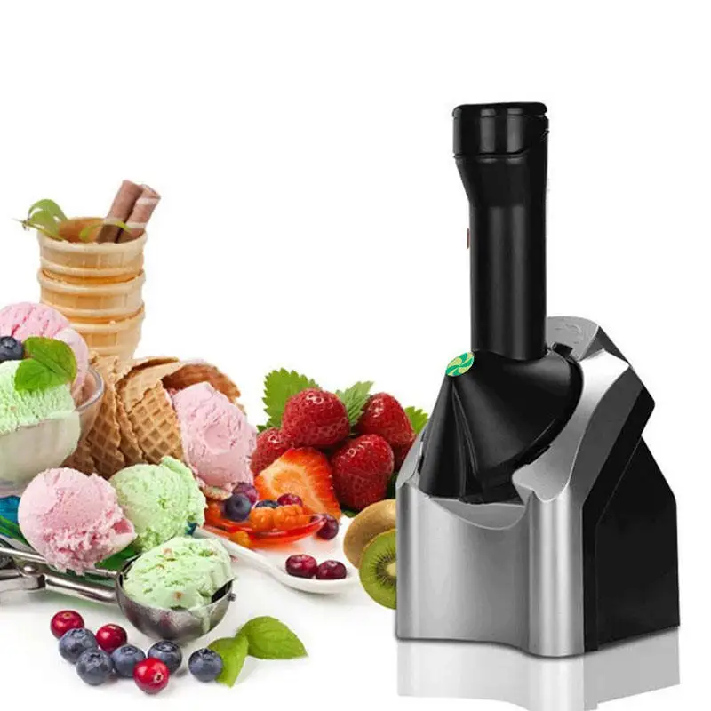 Professional Ice Cream Machine Household  Mini Slush Machine DIY Dessert Fruit Milkshake Maker