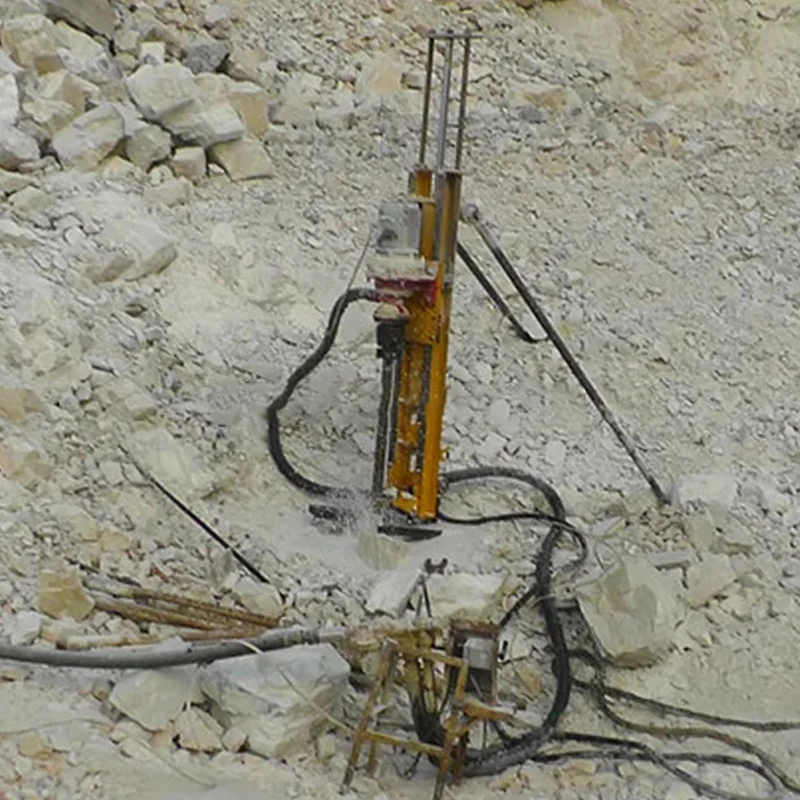 Rock drill machine KQY90 Hydraulic & Pneumatic wagon drill