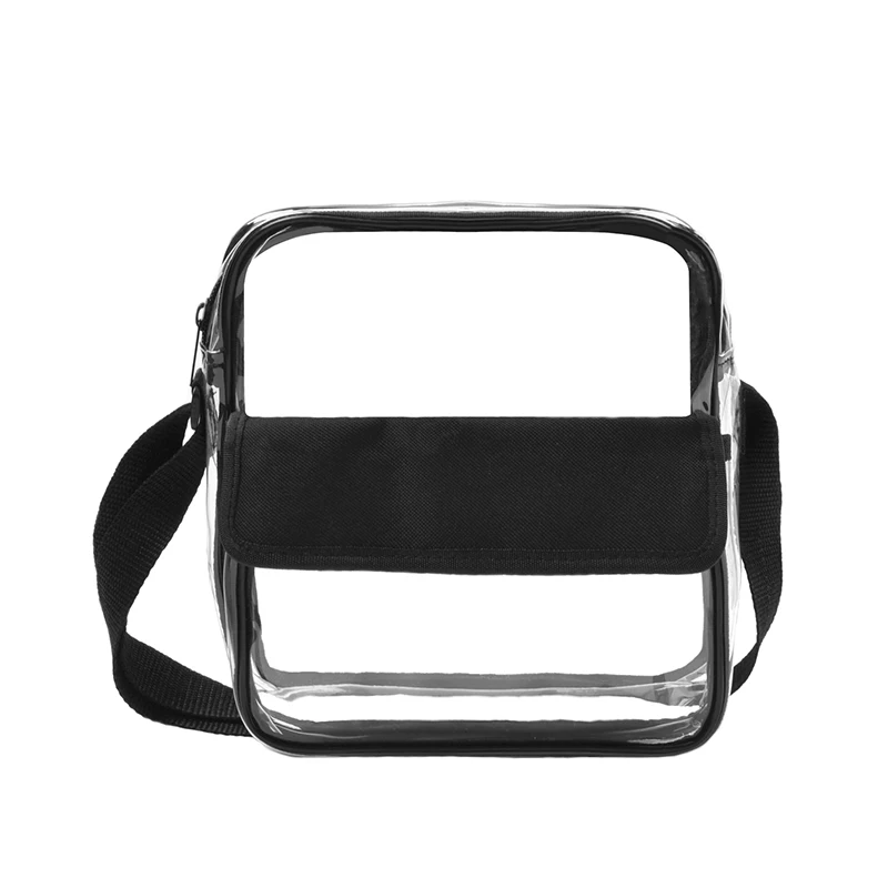Multipurpose Clear PVC Messenger Bag for Work & Business Travel