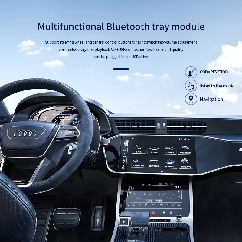Автомобильный T06 оригинальный автомобильный интерфейс цифровой Bluetooth дисковый бокс подключи и играй стабильная передача музыкальный плеер