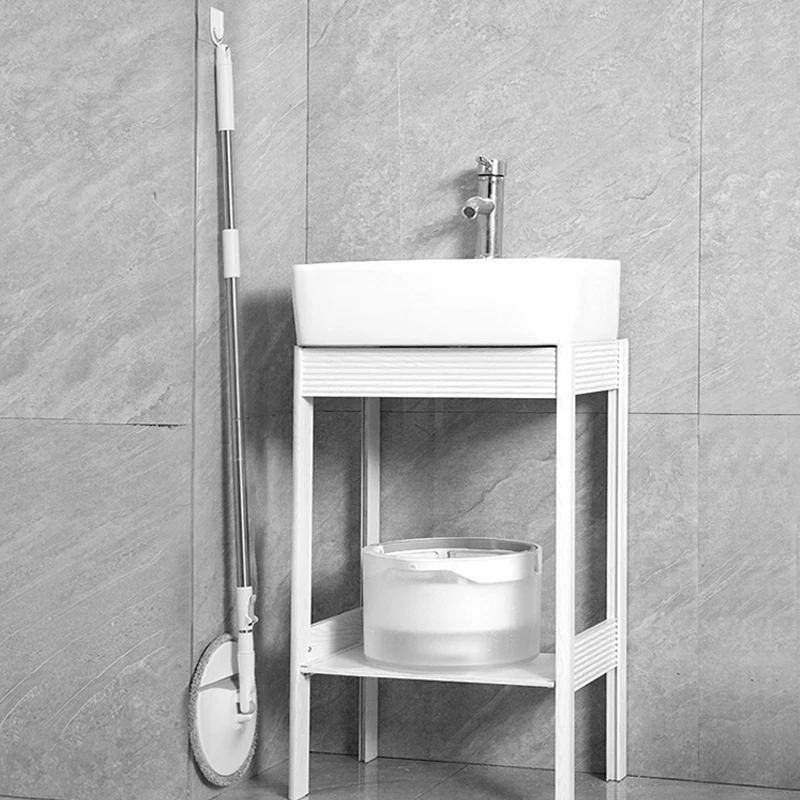 360 Spin Mop Bucket Microfibre Mop with Spin and Bucket Wringing set Clean Water Separate Dust Mop for Hardwood Laminate Ceramic