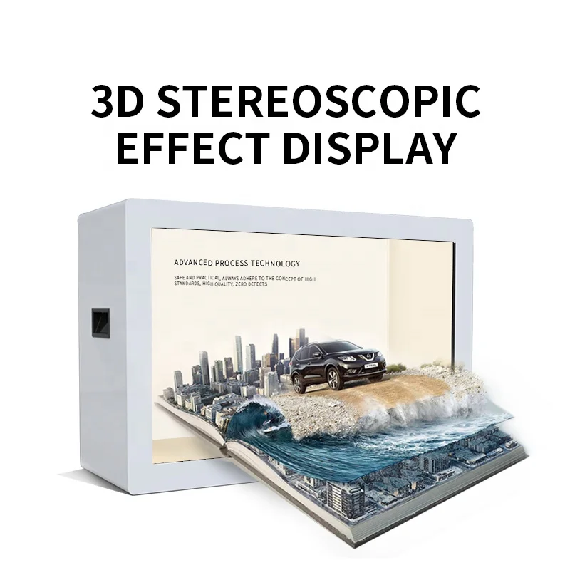 New Design Transparent Lcd Display Screen Interactive Touch Lcd Transparent Display Box Transparent Lcd Showcase