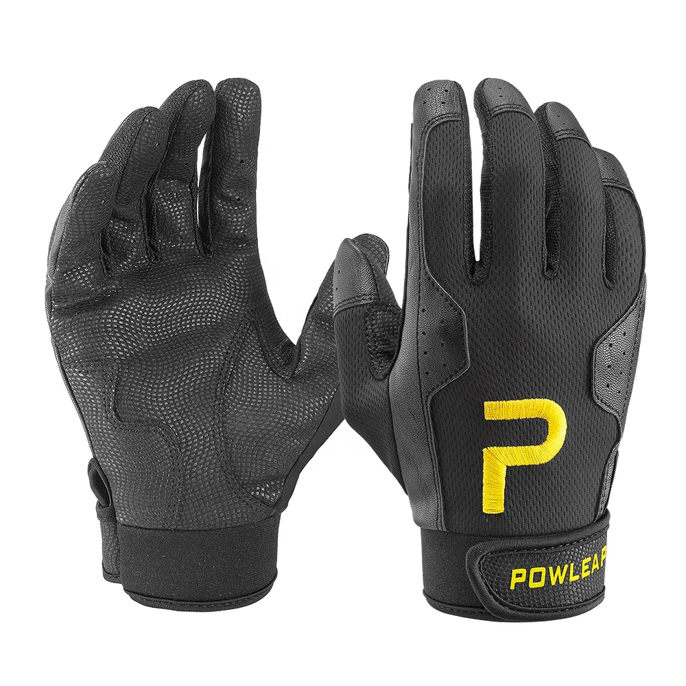 Hot Selling Customized Cheap Price Baseball Batting Gloves for Outdoor Sports Men Women