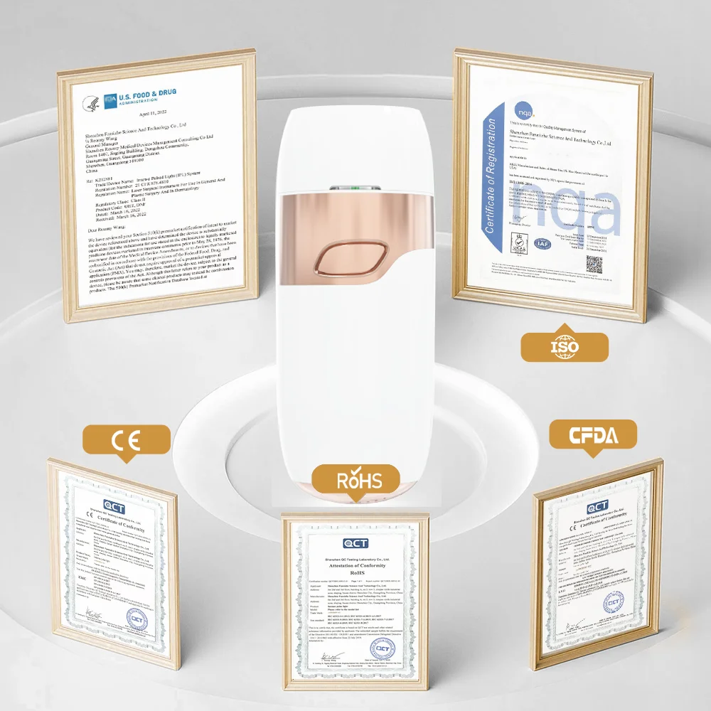 OEM/ODM Smooth Painless ipl hair removal Body Permanent Hair Removal Home Use ipl Hair Removing for Men and Women