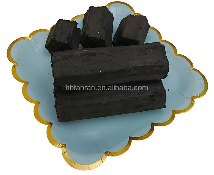 Factory Wholesale Black Hardwood Bamboo Briquetting BBQ Charcoal for Restaurants and Supermarkets for Hookah Use