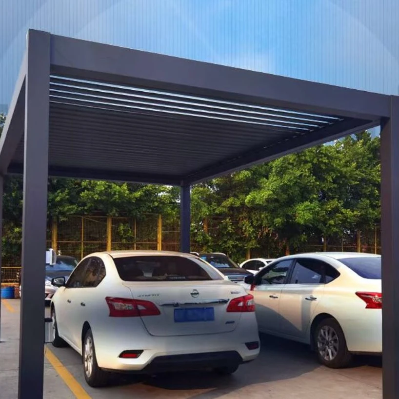 High Quality Outdoor Pergola Garden Patio Roof Custom Aluminum Motorized Retractable Auto Matic Awning Factory Price