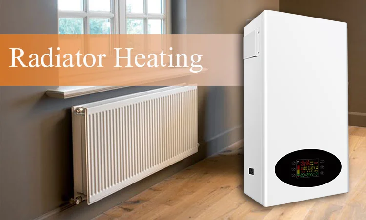 12kw Wall Mounted central heating radiant electric combi boiler electr for shower and heating