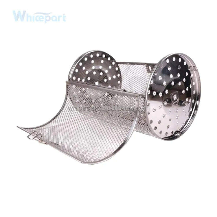 stainless steel wire rope mesh net stainless steel barbecue grill wire mesh net 140*230mm Rotisserie Cage FOR  oven parts