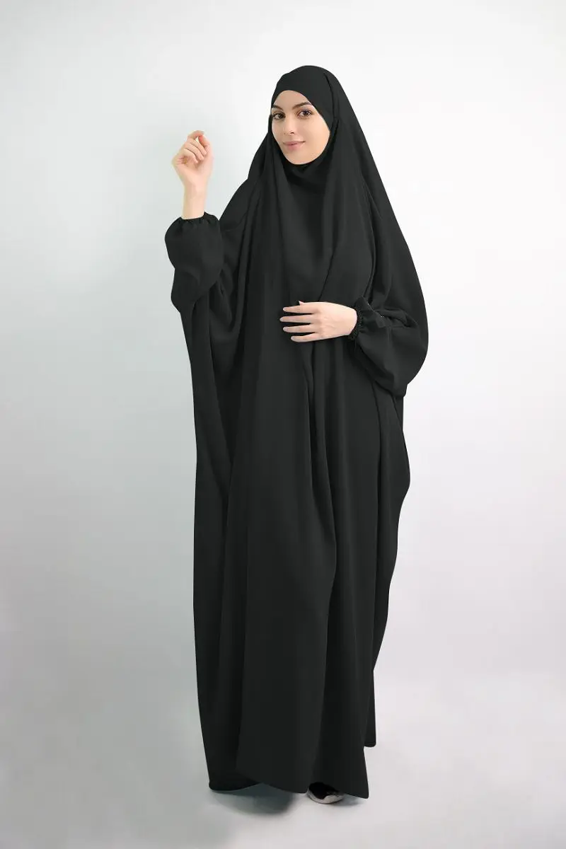 Manufacturer Supplied Sleeve Evening Islamic Muslim Long Dresses Abaya For Women Ramadan Robe