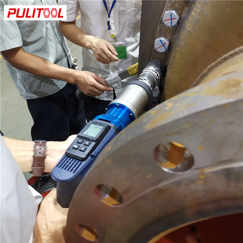 Digital display 450Nm single speed adjustable electric torque wrench factory spot