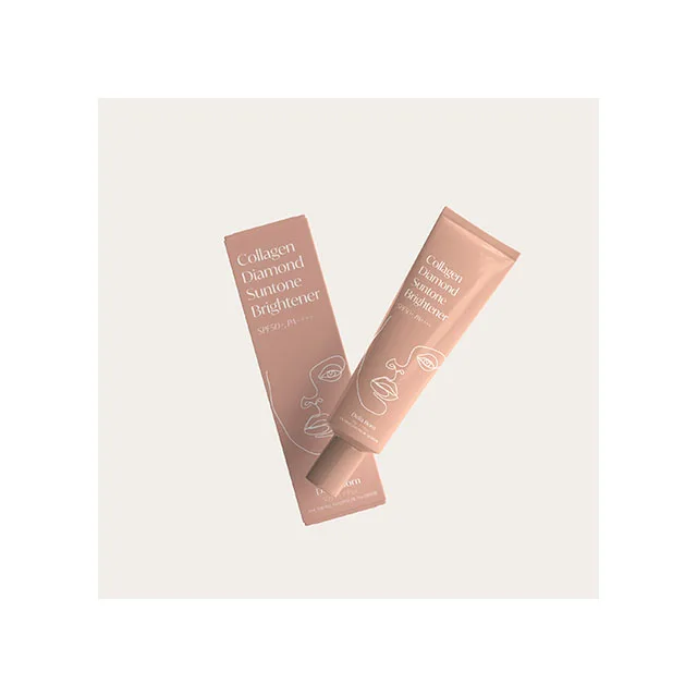 Customized Good Quality 50ml Foundation Cream Airless Pump Tube Cosmetic Squeeze Tube Sunscreen Tube for Cream